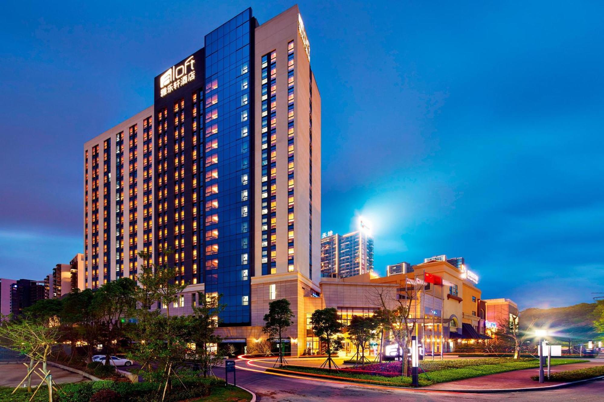 Aloft Dynamic Town Hotel Shenzhen Exterior photo