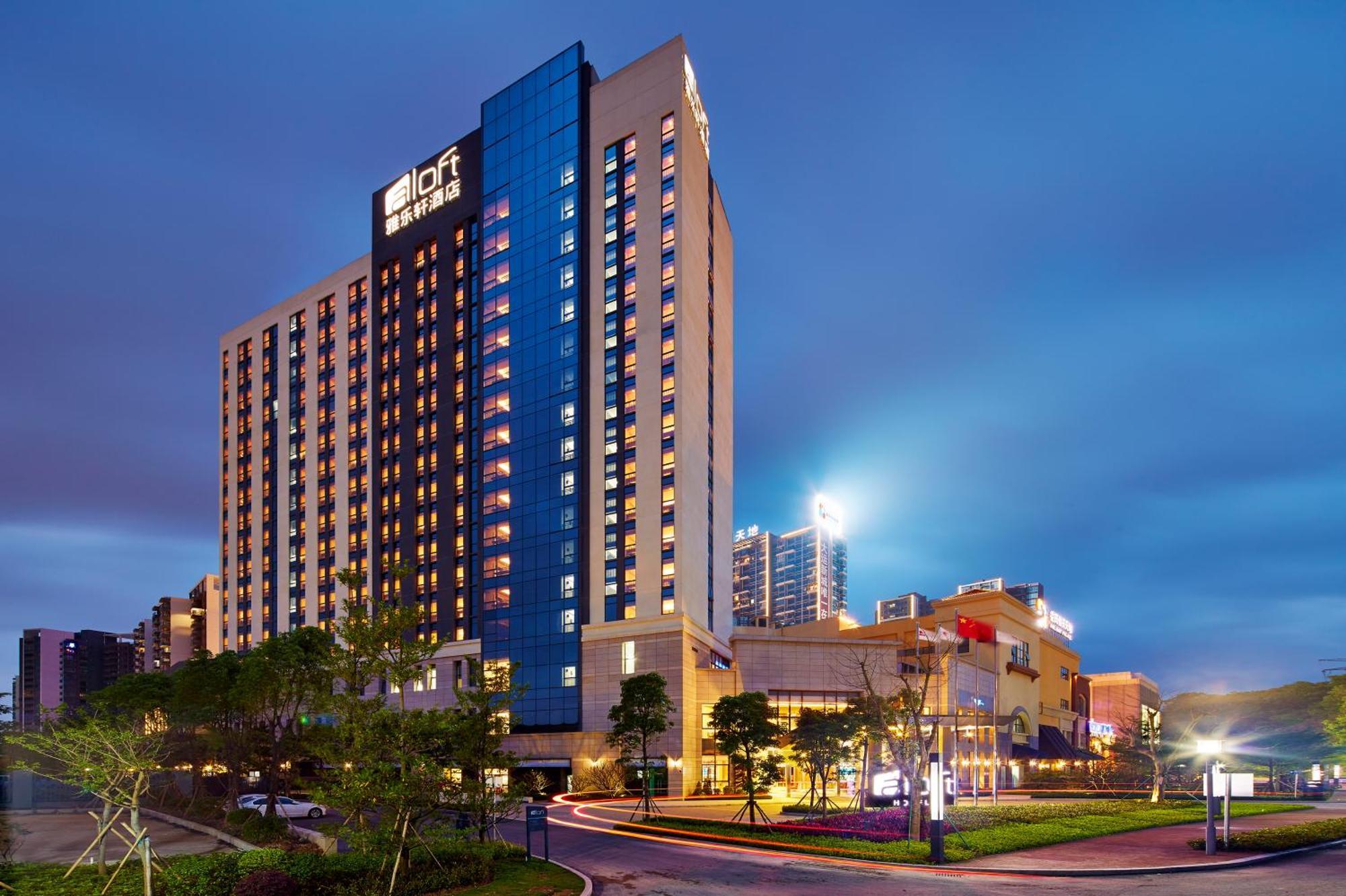 Aloft Dynamic Town Hotel Shenzhen Exterior photo