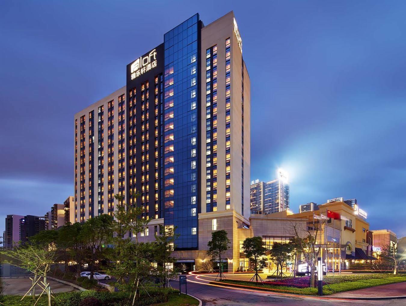 Aloft Dynamic Town Hotel Shenzhen Exterior photo